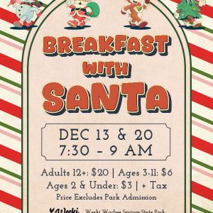 12/13 and 12/20 Weeki Wachee Springs State Park Breakfast with Santa