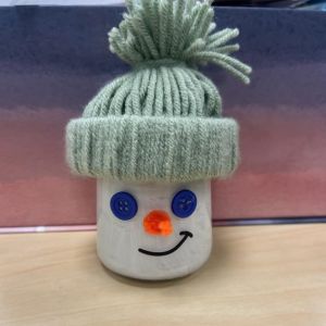12/17 Centennial Park Branch Library Tween Craft Snowman Jars