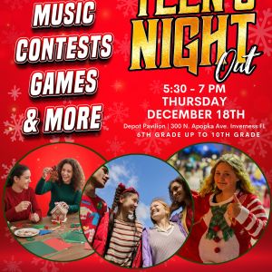 12/18 Liberty Park Holiday Teens Night Out