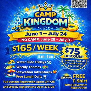 Kingdom Athletics Camp Kingdom Summer Camp