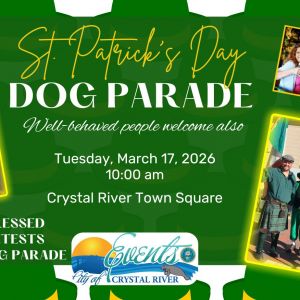 03/17 City of Crystal River St Patricks Day Dog Parade