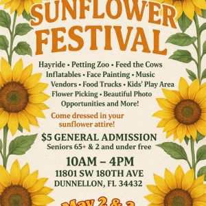 05/02 - 05/03 Cannon Farms Sunflower Festival