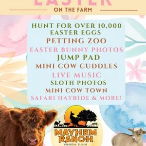 03/28 - 03/29 Mayhem Ranch Easter on the Farm