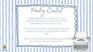 Hernando County Libraries Poetry Contest