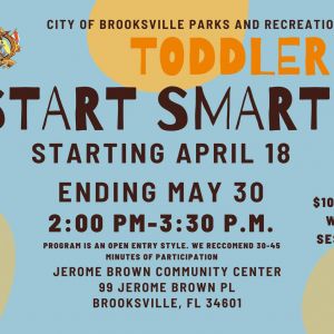 Jerome Brown Community Center Toddler Start Smart Program